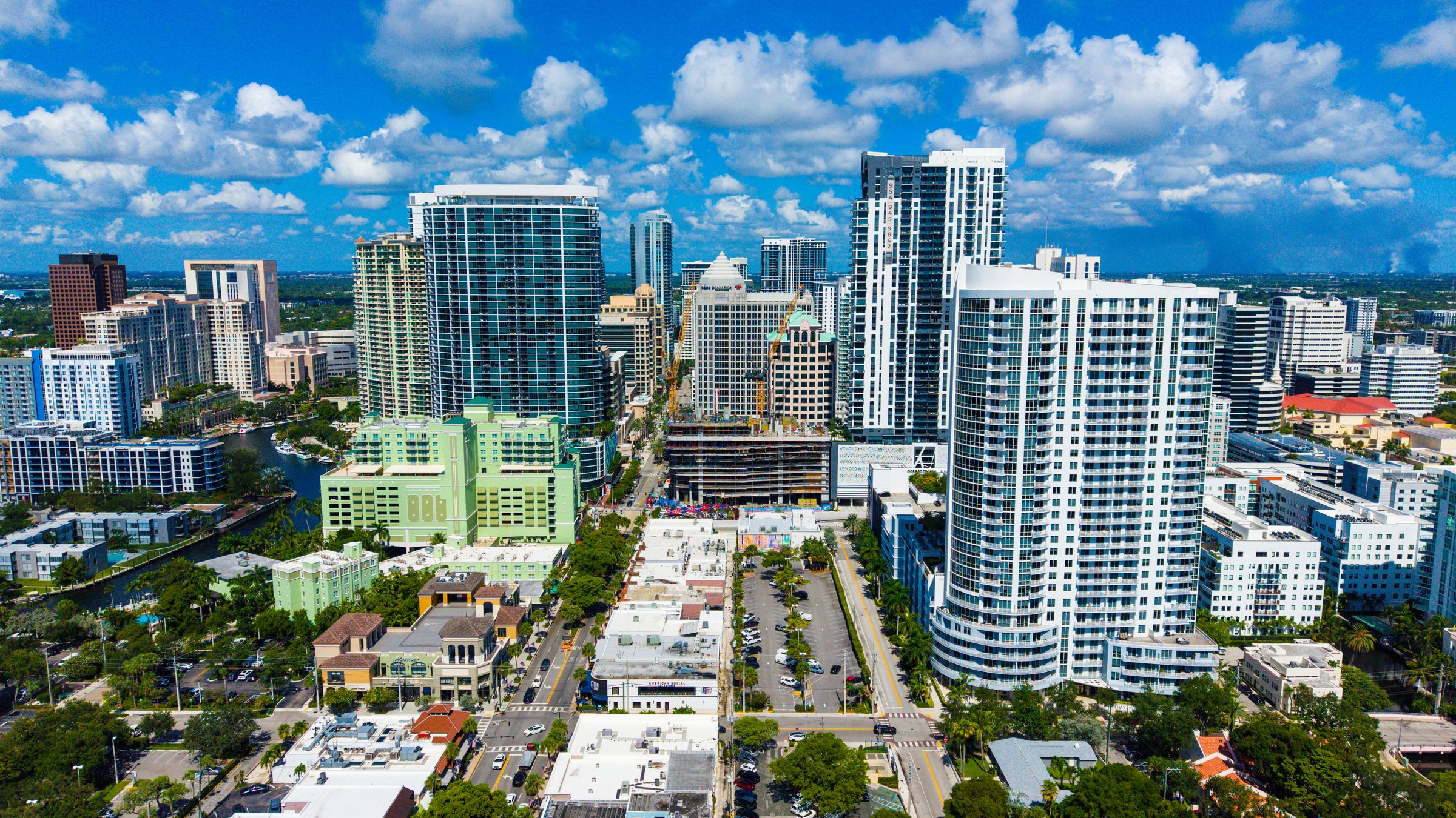 Downtown Fort Lauderdale’s towers and the neighborhoods around them